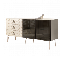 Комод для гостиной Богемия Фарфале (Bogemia Farfalle) БМКМ-4(Fa) [5]